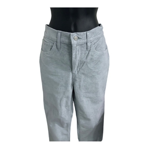 Levi’s light blue 724 CORDUROY HIGH RISE STRAIGHT PANTS size 28x32 new - Picture 7 of 15